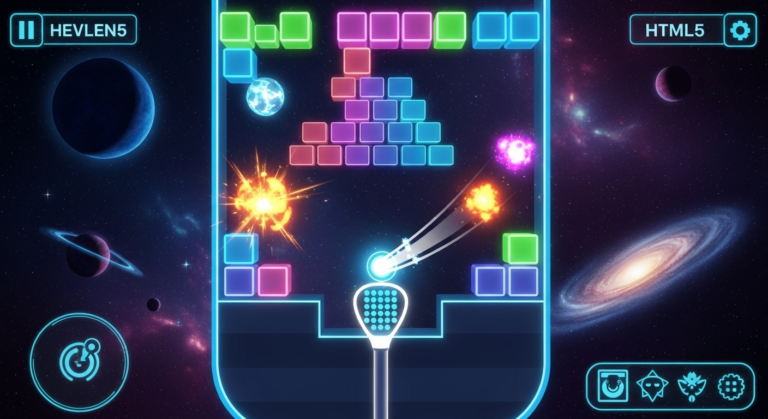 Outer Space Arkanoid