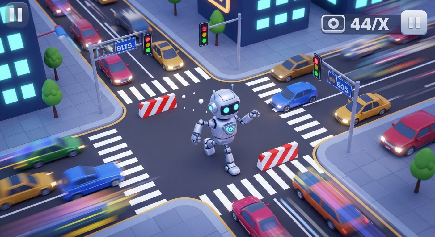 Robot Cross Road