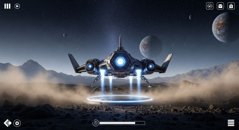 Spaceship Landing