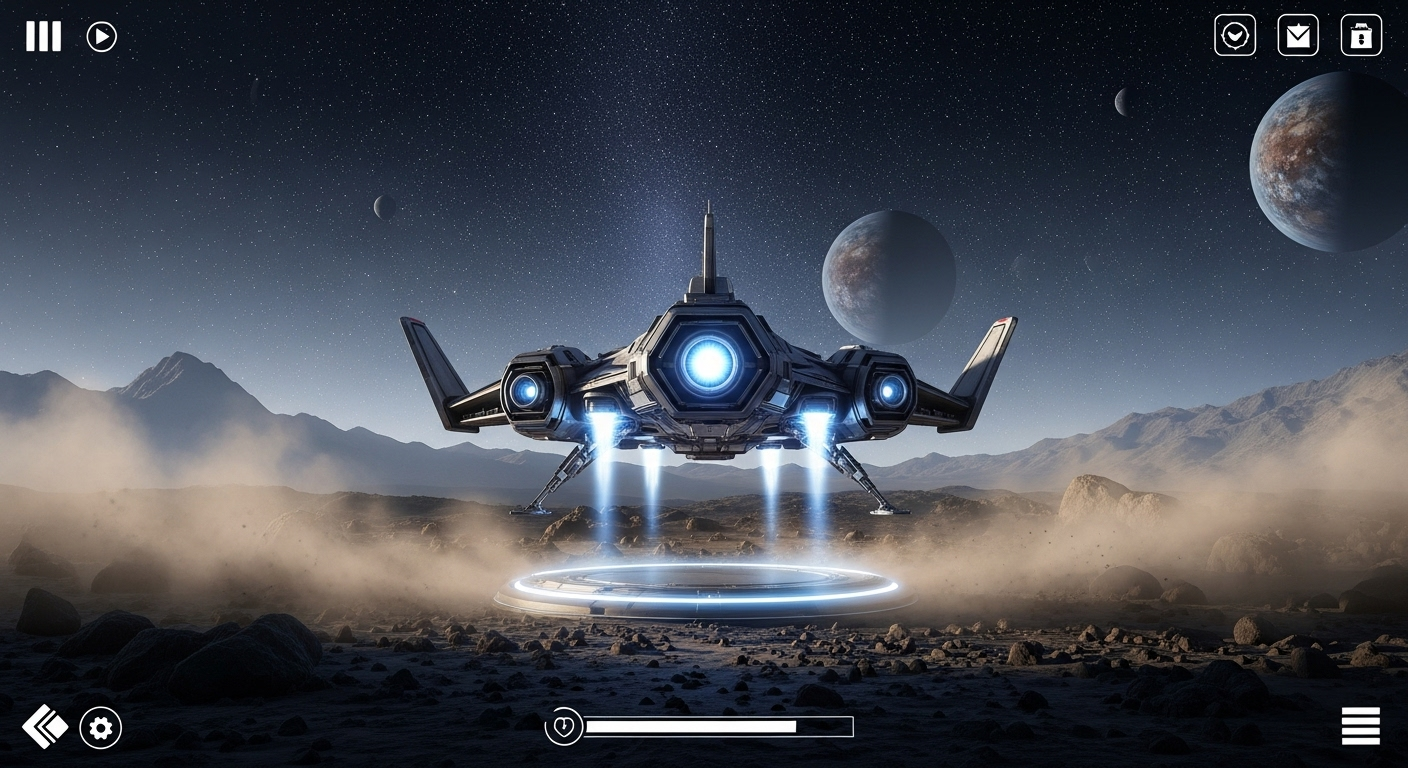 Spaceship Landing