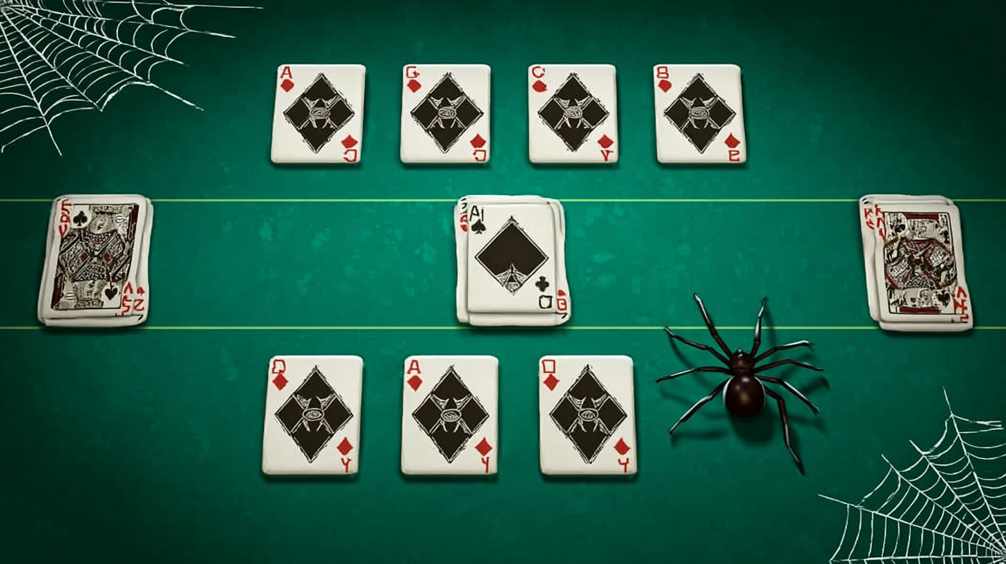 Spider Solitaire 2 suits